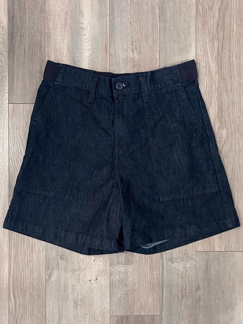 Lee Women’s Dark Blue Denim Shorts